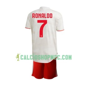 Juventus RONALDO 7 Bambino Maglia Trasferta 2019/2020 Manica Corta (+ Pantaloncini)